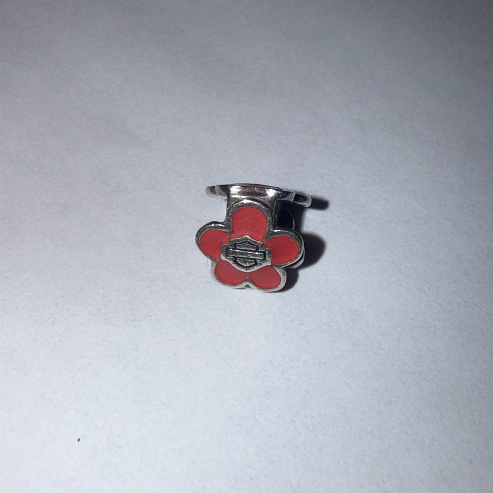Harley-Davidson pink Floral Charm